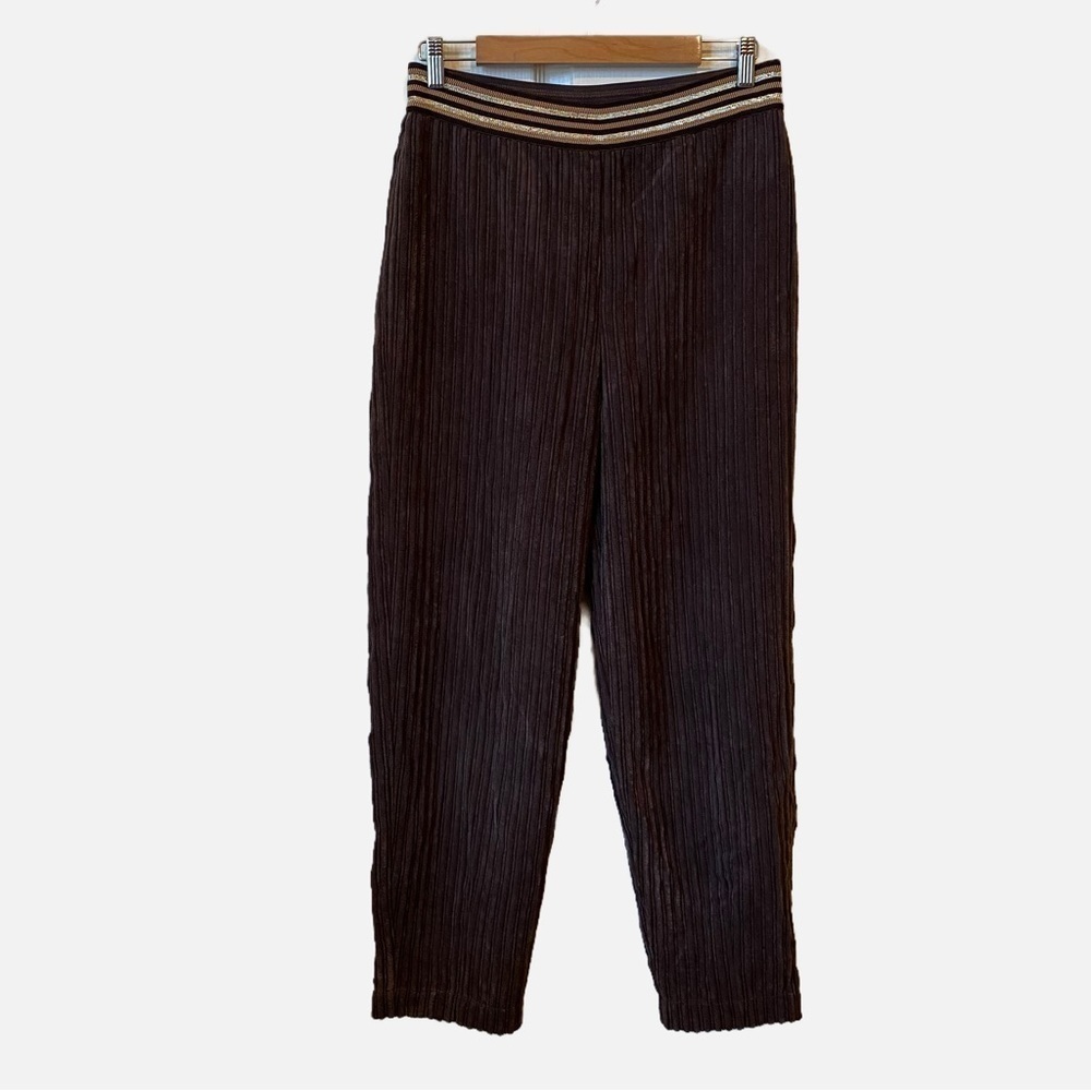 Save The Queen Designer Wide Wale Corduroy Trouser Pants Women’s Large
